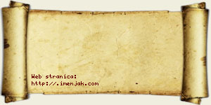 Natalija Bjelogrlić vizit kartica